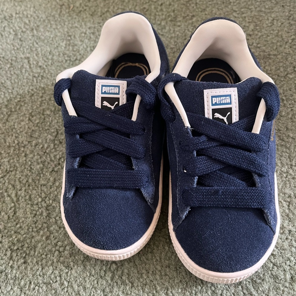 Puma Kids Dark Blue Sneakers